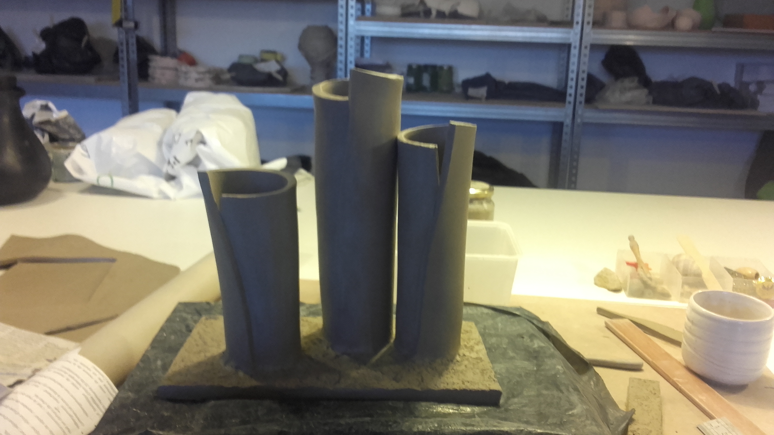 Cours de sculpture à « L’atelier des céramistes »